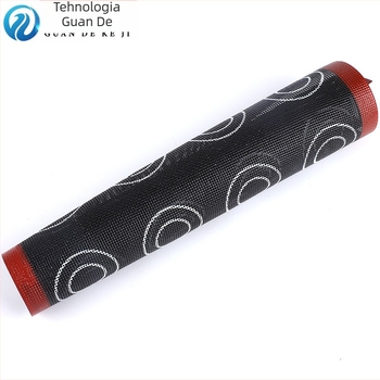 Amazon Non-stick Hollow Coating Mat Coacere Biscuiți Puff Pâine Coacere Respirabil Fibră de Sticlă Silicon Hollow Coacere Mat