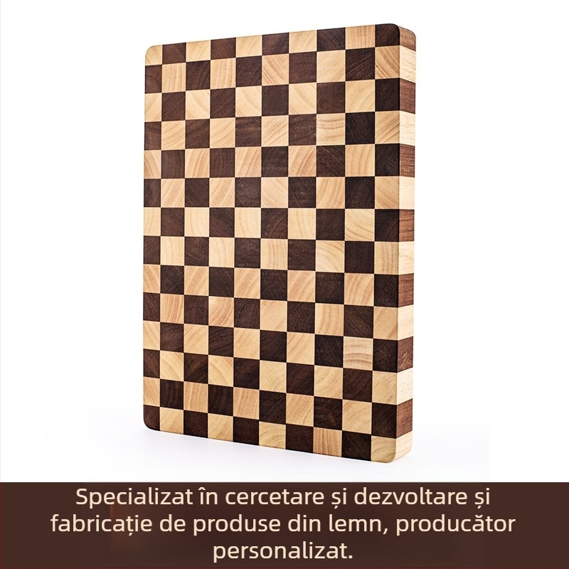 Tocător din lemn de salcâm, stejar, tocător din lemn masiv, îmbinare, tocător de bucătărie, lemn, personalizare en-gros transfrontalieră din fabrică