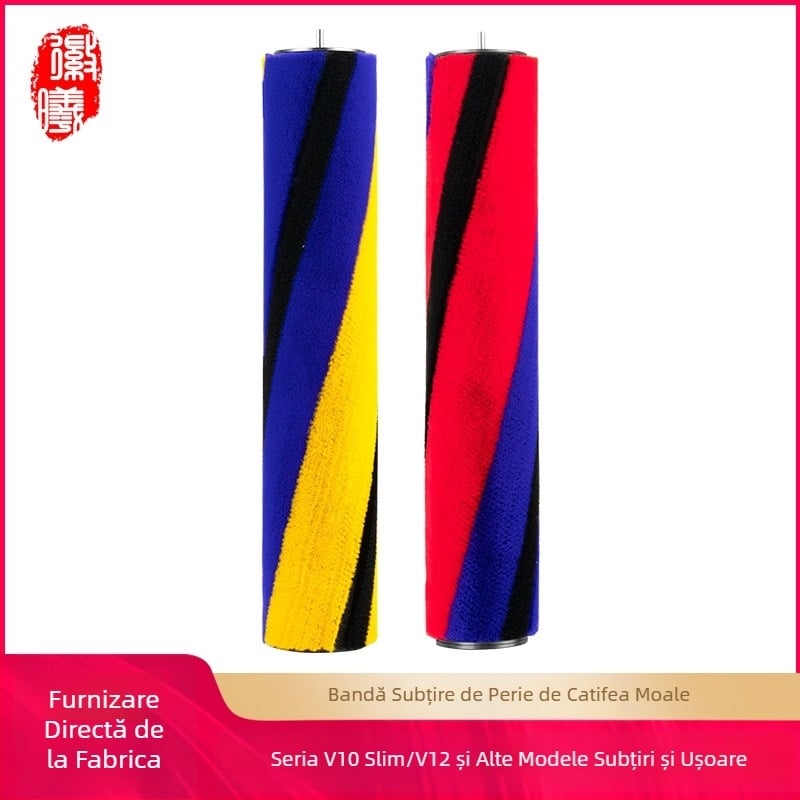 Hui Xi este potrivit pentru accesoriile aspiratorului Dyson, rolă moale de catifea V10slim/V12, cap de aspirare, perie cu ax și miez.