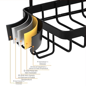 Suport de săpun din oțel inoxidabil 304, fără perforații, tavă fără urme, suport de săpun cu un singur strat, montat pe perete pentru toaletă, livrare directă