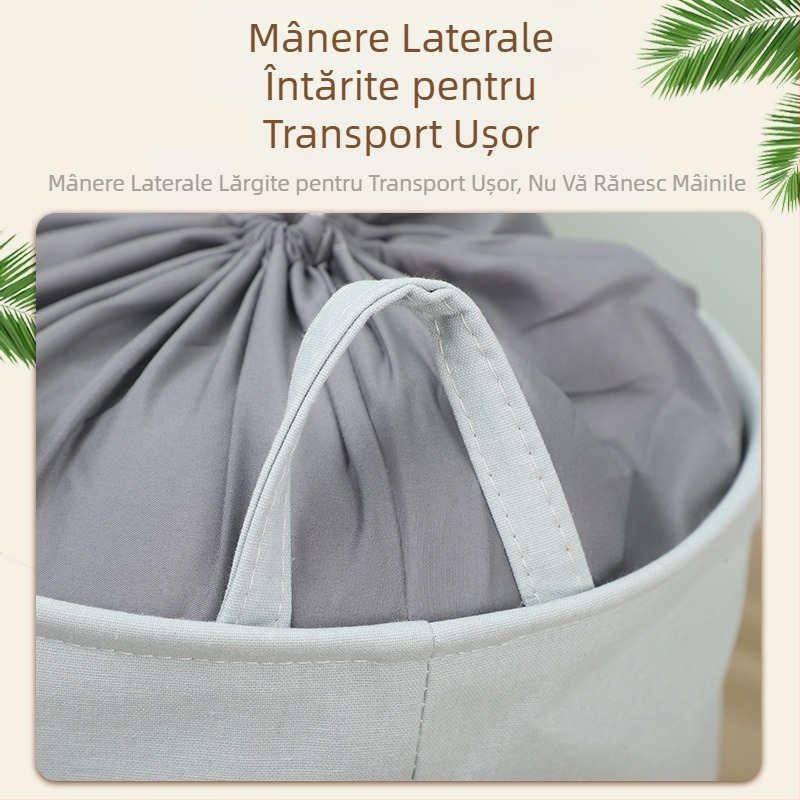 Coș de depozitare din material textil cu desene animate, pachet de uz casnic, coș de haine murdare, sac de depozitare pentru dormitor studențesc, geantă de mutat, jucării, diverse depozitare