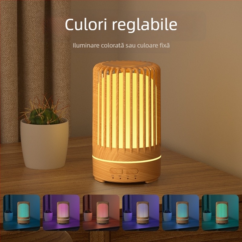 Colivie transfrontalieră pentru păsări, cu granulație din lemn gol, mașină de aromaterapie pentru dormitor, umidificator mic, difuzor de aromaterapie plug-in pentru comerț exterior