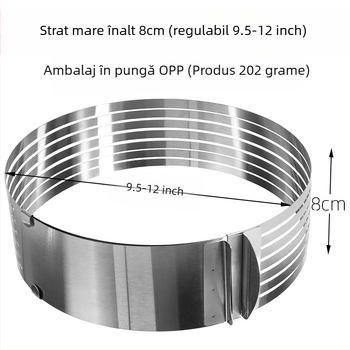 Dacă doriți să găsiți un cerc rotund pentru mousse din oțel inoxidabil, care poate fi ajustat manual, mucegai rotund pentru tort DIY, cu formă inimă în mai multe forme.