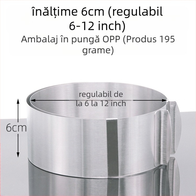 Dacă doriți să găsiți un cerc rotund pentru mousse din oțel inoxidabil, care poate fi ajustat manual, mucegai rotund pentru tort DIY, cu formă inimă în mai multe forme.