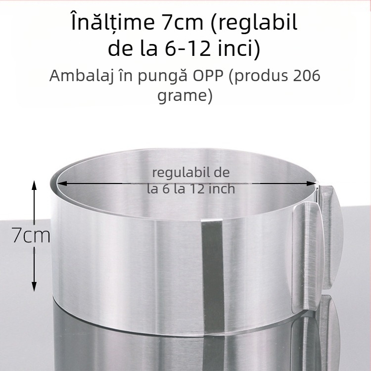 Dacă doriți să găsiți un cerc rotund pentru mousse din oțel inoxidabil, care poate fi ajustat manual, mucegai rotund pentru tort DIY, cu formă inimă în mai multe forme.