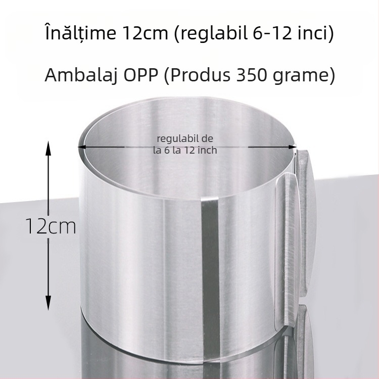 Dacă doriți să găsiți un cerc rotund pentru mousse din oțel inoxidabil, care poate fi ajustat manual, mucegai rotund pentru tort DIY, cu formă inimă în mai multe forme.