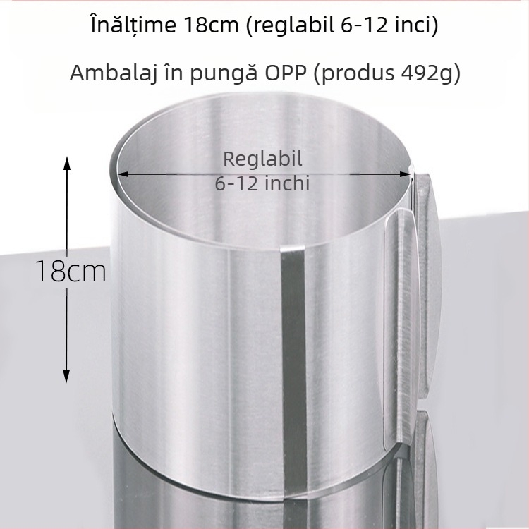 Dacă doriți să găsiți un cerc rotund pentru mousse din oțel inoxidabil, care poate fi ajustat manual, mucegai rotund pentru tort DIY, cu formă inimă în mai multe forme.