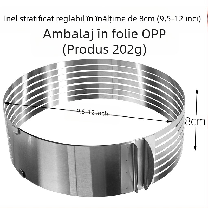 Dacă doriți să găsiți un cerc rotund pentru mousse din oțel inoxidabil, care poate fi ajustat manual, mucegai rotund pentru tort DIY, cu formă inimă în mai multe forme.