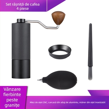 Râșniță de mână portabilă pentru acasă, râșniță manuală de cafea, mașină de cafea, râșniță de mână