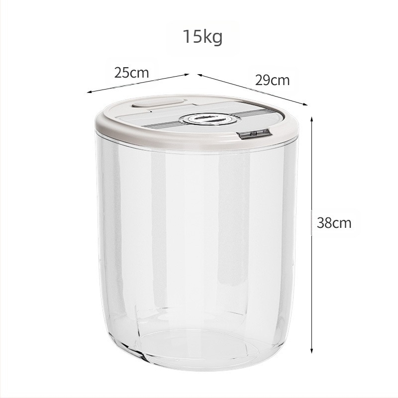Găleată de orez de uz casnic sigilată, rezistentă la insecte, rezistentă la umiditate, cutie de depozitare a orezului de calitate alimentară, borcan de orez pentru bucătărie, rezervor de depozitare a făinii, diverse găleți de cereale