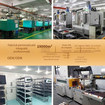 Ceas deșteptător electronic cu LED-uri luminoase, cu funcție de schimbare a culorilor, cu funcție de alarmă ...