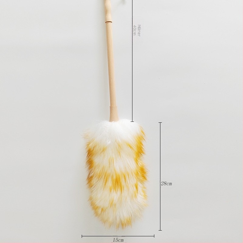 Producător de lână pentru ștergerea prafului, un ștergător de praf antistatic multicolor, un bară retractabilă și o mătură de praf auto de uz casnic.