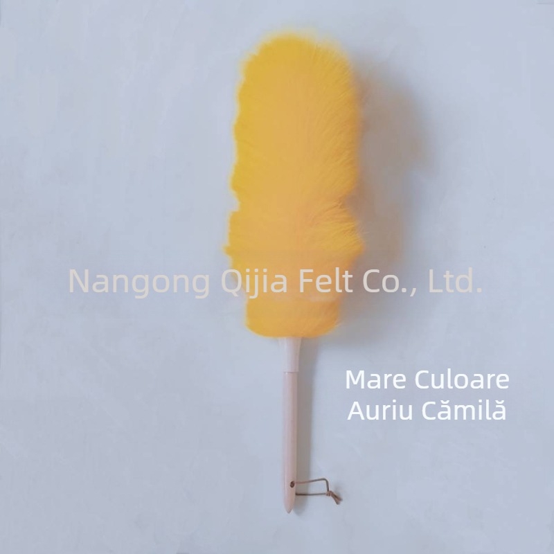 Producător de lână pentru ștergerea prafului, un ștergător de praf antistatic multicolor, un bară retractabilă și o mătură de praf auto de uz casnic.