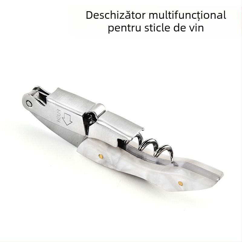 Producător en-gros Deschizător de sticle de vin multifuncțional din oțel inoxidabil Gadgeturi de bucătărie en-gros convenabil
