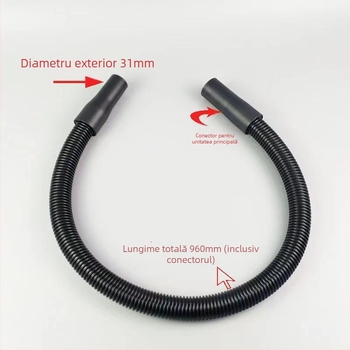 Potrivit pentru accesorii de aspirator portabil, țeavă de conectare, furtun, îmbinare, furtun filetat, țeavă ondulată, utilizare 32 mm