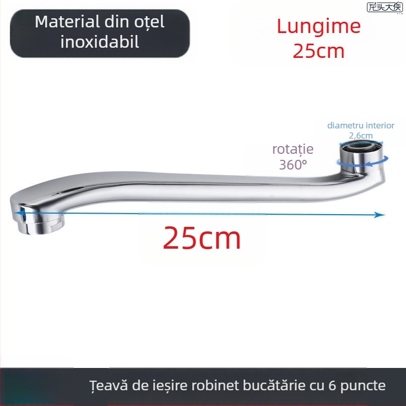 Robinet de bucătărie ascuns, ieșire prin țeavă, cot pentru robinet, fitinguri în perete, lavoar de bucătărie, fitinguri de recondiționare