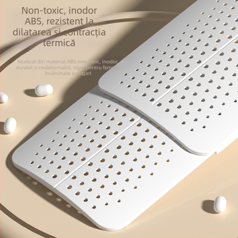 Deflector de vânt retractabil pentru aparat de aer condiționat, fără instalare, perdea de vânt pentru aparat de aer condiționat montată pe perete, deflector universal anti-vânt montat pe perete