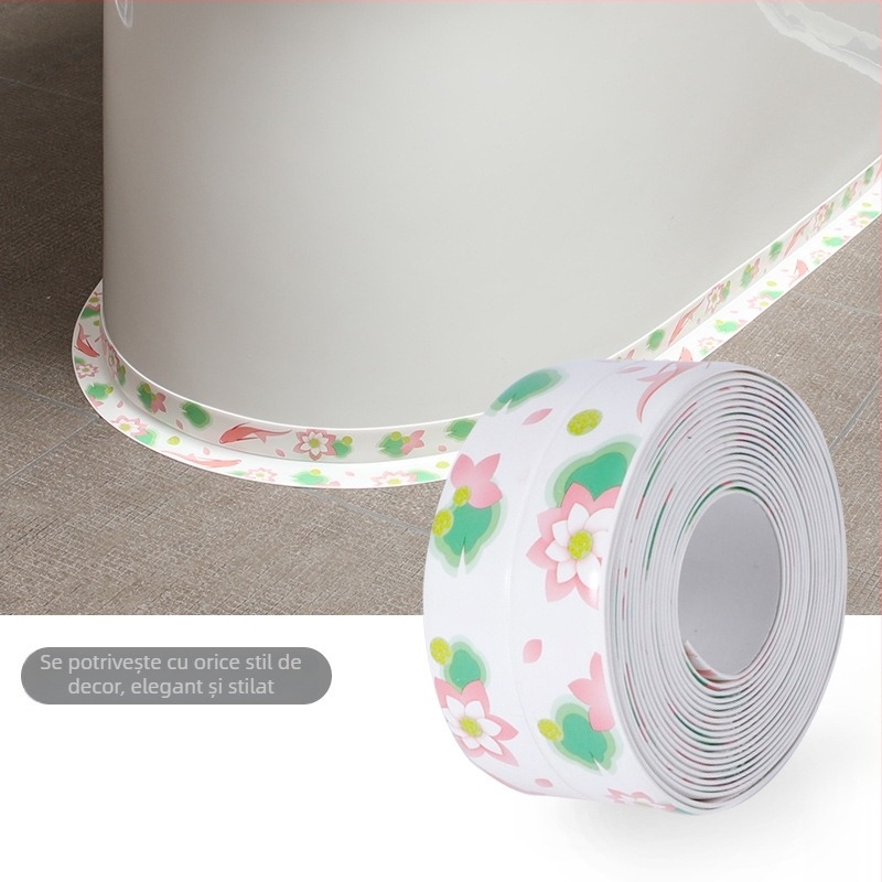 Băț de cusut impermeabil pentru toaletă, rezistent la mucegai, pentru aragaz de bucătărie, băț de chiuvetă pentru toaletă, băț de toaletă pentru baie, sol Gap