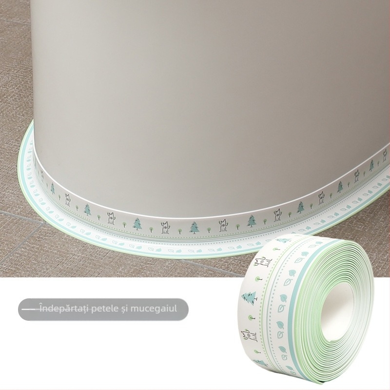 Băț de cusut impermeabil pentru toaletă, rezistent la mucegai, pentru aragaz de bucătărie, băț de chiuvetă pentru toaletă, băț de toaletă pentru baie, sol Gap