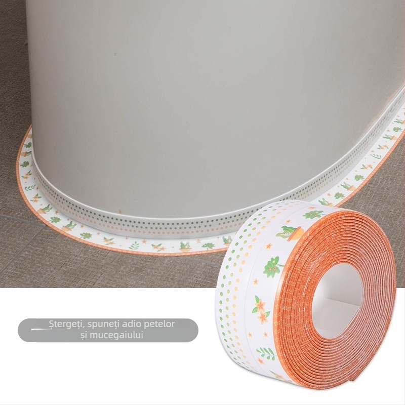 Băț de cusut impermeabil pentru toaletă, rezistent la mucegai, pentru aragaz de bucătărie, băț de chiuvetă pentru toaletă, băț de toaletă pentru baie, sol Gap