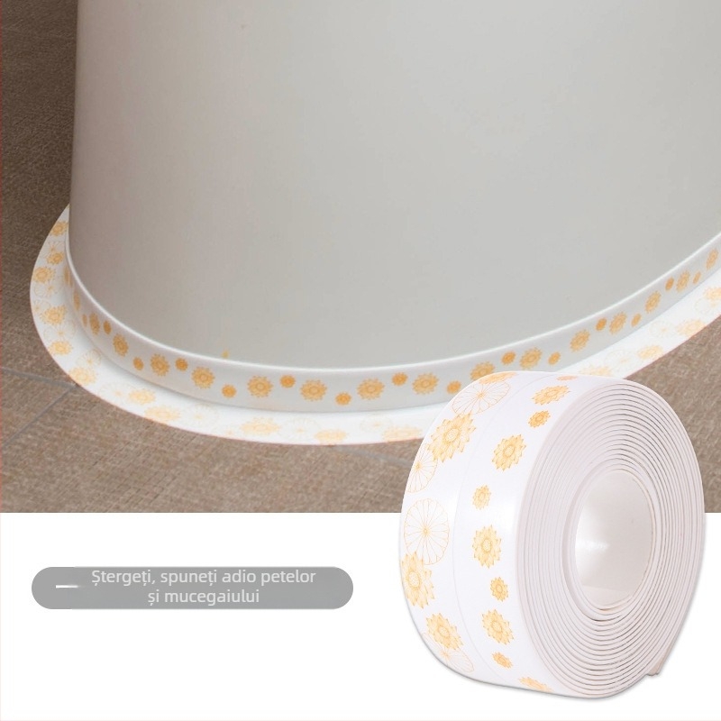 Băț de cusut impermeabil pentru toaletă, rezistent la mucegai, pentru aragaz de bucătărie, băț de chiuvetă pentru toaletă, băț de toaletă pentru baie, sol Gap