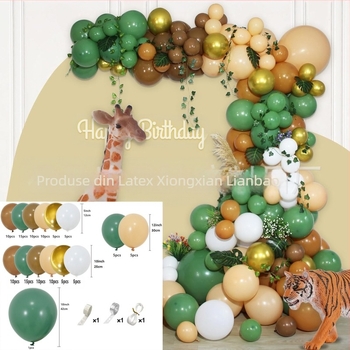 Costum de balon transfrontalier girafă sika cerb jucărie de pluș simulare animală balon festival en-gros