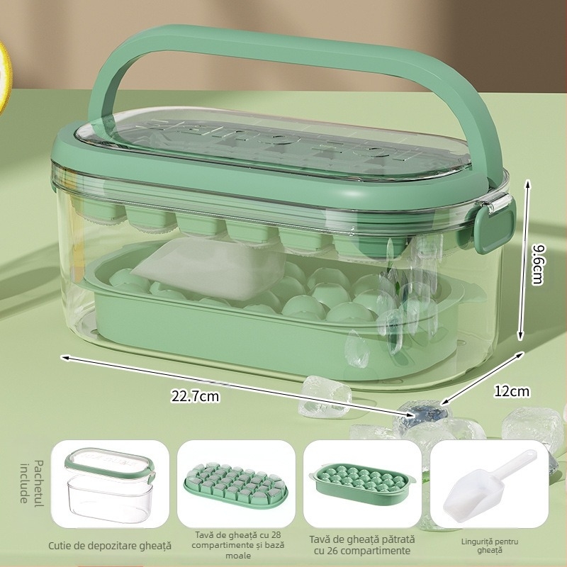 Găleată de gheață de uz casnic șampanie bere găleată internet celebritate plastic tavă de gheață cutie de gheață bar consumabile în aer liber ghiozdan transparent găleată de gheață