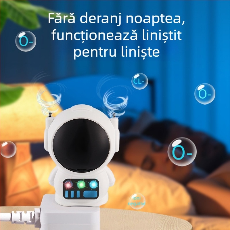 Purificator de aer auto cu ioni negativi, birou, dormitor, acasă, pe lângă formaldehidă, purificator de aer PM2.5 cu fum pasiv