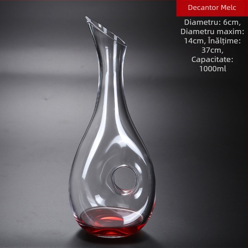 Pahar de vin roșu înclinat, cristal creativ, Burgundy, Bordeaux, set de pahare înalte de șampanie, gata pentru vânzare cu ridicata, stil simplu
