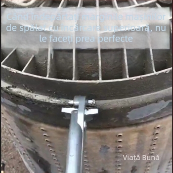 Mediul este bun. Scoateți cilindrul interior și înfășurați marginea cu un clește. Mașină de spălat pulsator, scoateți vârful plăcii, lungiți cleștele. Instrumente de îndepărtare și curățare a electrocasnicelor.