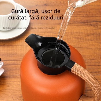 Ceainic vid cu dublu strat de izolație termică, termos anti-opărire, capacitate mare, sticlă de conservare a căldurii, cadouri de înaltă calitate