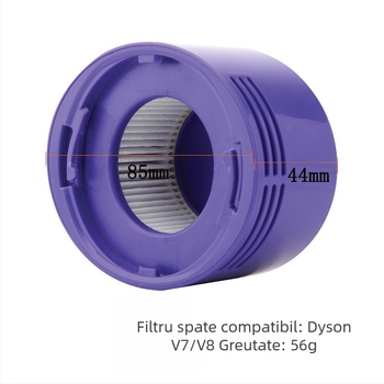 Potrivit pentru aspiratorul wireless portabil Dyson V7/V8, accesorii, motor, capac spate, element filtrant spate, accesorii