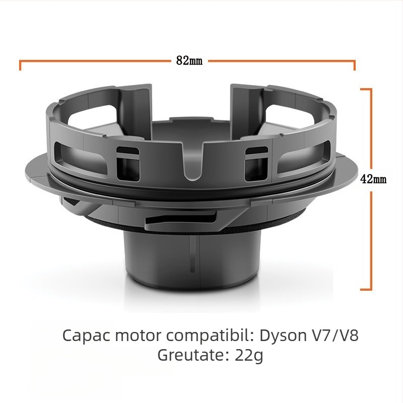 Potrivit pentru aspiratorul wireless portabil Dyson V7/V8, accesorii, motor, capac spate, element filtrant spate, accesorii