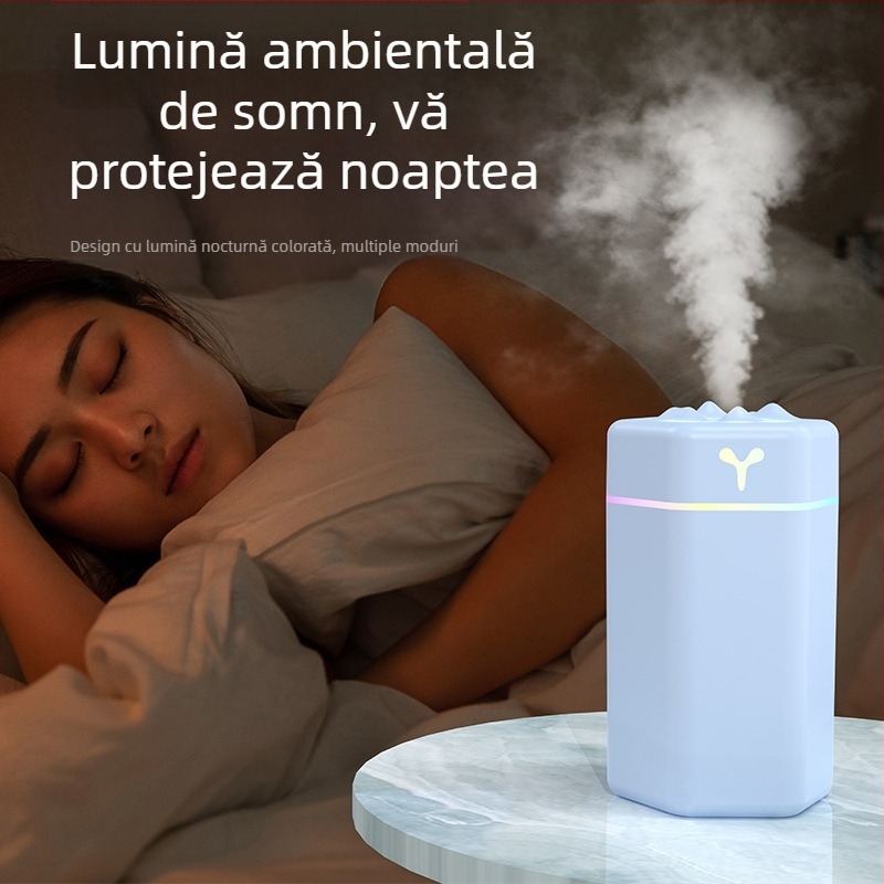 Umidificator mini nou pentru acasă, sursă USB, producător, umidificator cadou, umidificator pentru vehicule cu energie nouă, imprimare