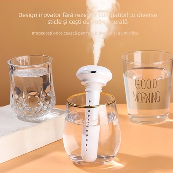 Umidificator cu atomizare directă din fabrică, aparat de aromaterapie USB, umidificator cu diamant, aer condiționat de toamnă și iarnă, supliment de apă pentru mașini de interior