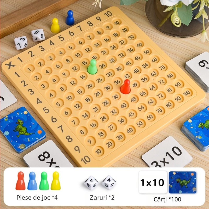Formula înmulțirii cu nouă-nouă, tabel de matematică pentru școala elementară, puzzle pentru copii, înmulțire cu 99, joc de masă pentru educație timpurie, materiale didactice, comerț exterior, jucării transfrontaliere