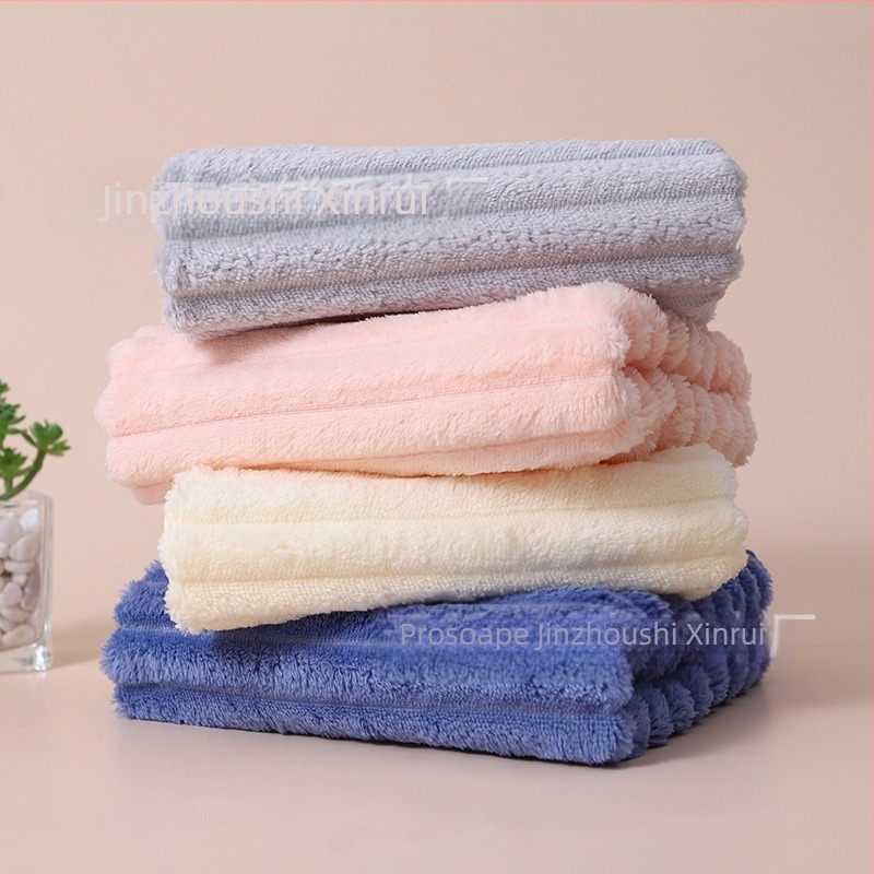 Prosop de baie din catifea Coral Candy Bar, îngroșat, pachet independent, moale, absorbant, non-vărsare, pentru adulți, acasă, baie