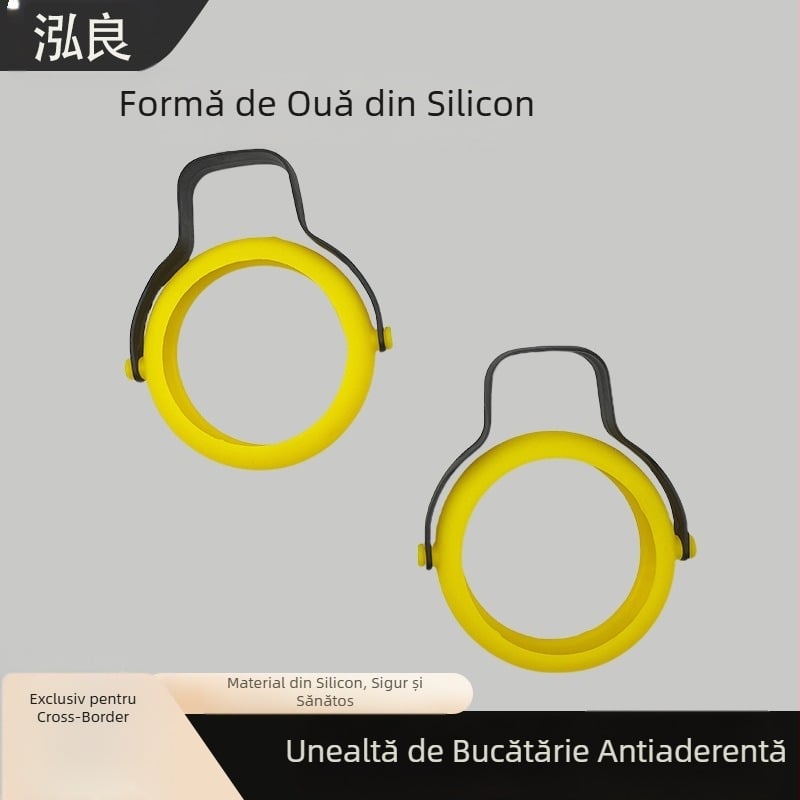 1 buc silicon tort mucegai tort mucegai tort mucegai tort ustensile de bucătărie rotund antiaderent omletă ou prăjit inel omletă