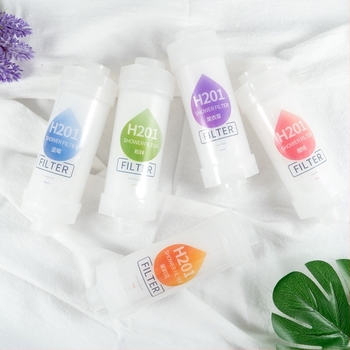 H201 Duș de baie Duș Baie Filtru de parfum Purificare a apei Admisie apă Eliminare clor rezidual Vc Față Acasă Frumusețea pielii