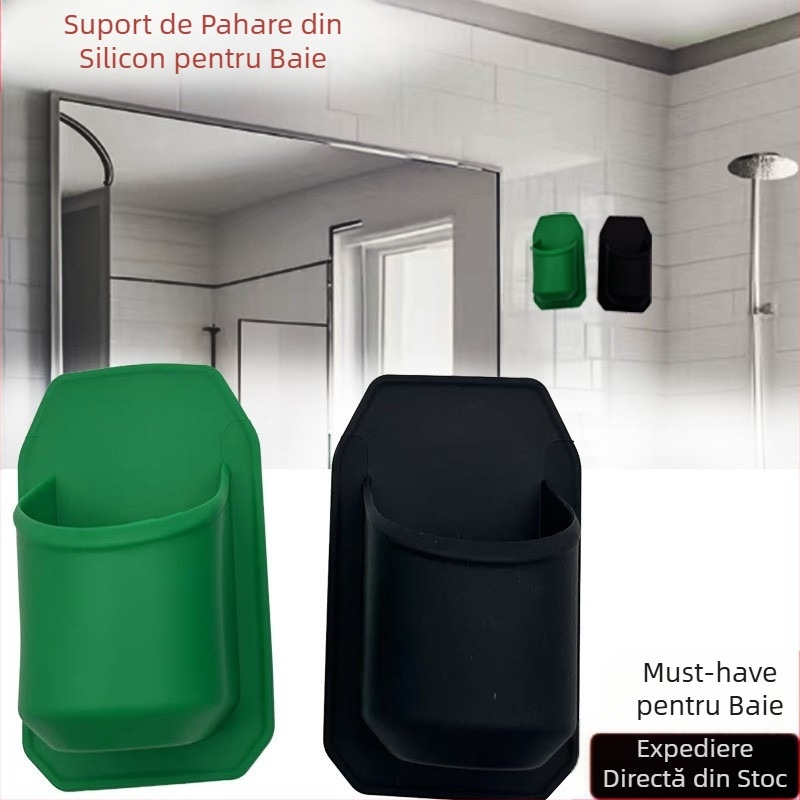 1 buc baie duș bere raft fără sudură doză raft băuturi Coca-Cola autocolant silicon impermeabil Holer