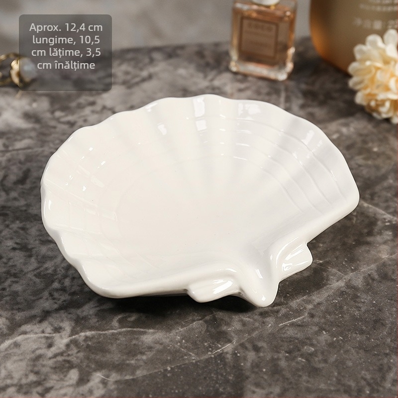 Cutie de săpun cu rață, de uz casnic, cu ventuză, fără perforare, pentru lavoar, depozitare, ornamente ceramice artizanale