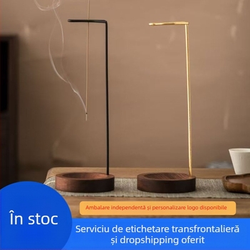 Tămâie inversată agățată, linie de tămâie, tămâie inserată, scaun de tămâie, uz casnic, living, interior, lemn de santal, tămâie, cuptor de tămâie, decor Zen, cadou