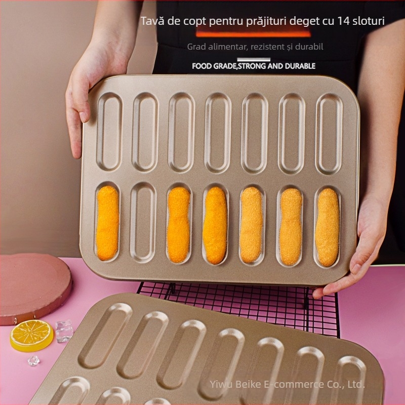 Tiramisu deget biscuiți mucegai tort cookie fulger puf copt tigaie cuptor abrazivi de uz casnic instrumente de copt
