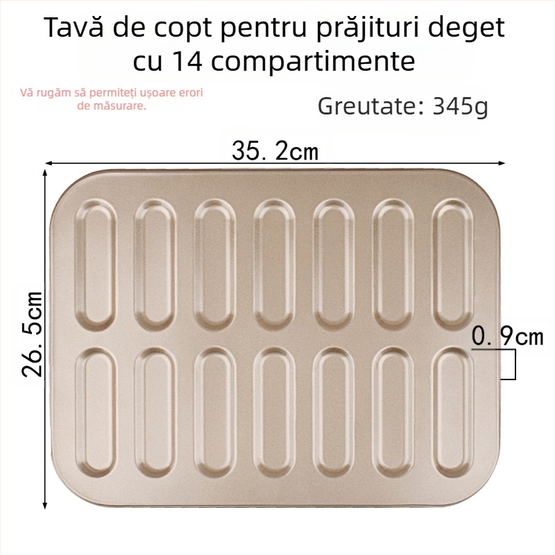 Tiramisu deget biscuiți mucegai tort cookie fulger puf copt tigaie cuptor abrazivi de uz casnic instrumente de copt