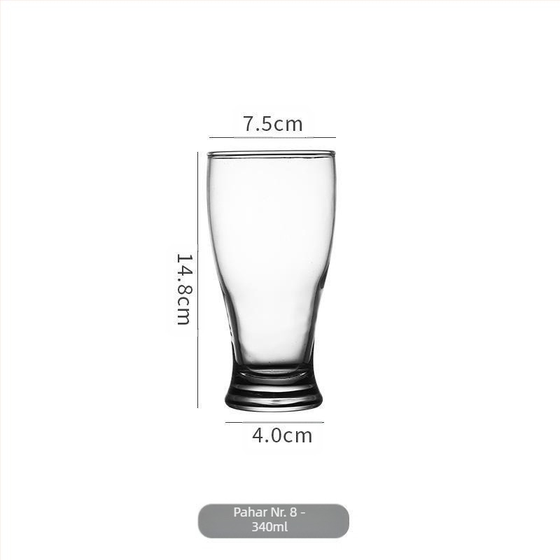 Cana mare de bere pentru casă, îngroșată, creativă, distinctivă, fină, preparată din grâu, cană de caisă, rafinată, bar, cană de vin