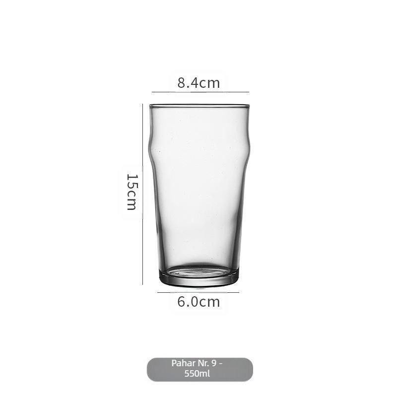 Cana mare de bere pentru casă, îngroșată, creativă, distinctivă, fină, preparată din grâu, cană de caisă, rafinată, bar, cană de vin