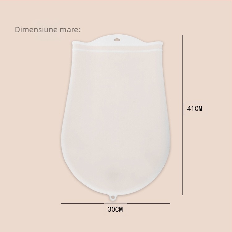 Bucătărie de uz casnic sac de aluat din silicon antiaderent frământat manual aluat păr sac de frământat aluat sac de frământat aluat din silicon îngroșat de calitate alimentară