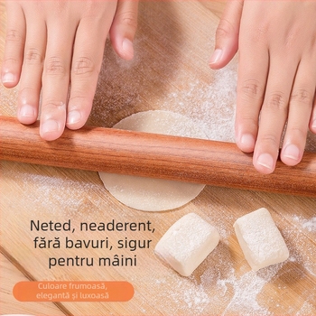 Sucitor din lemn masiv, alungit, piele de găluște, rolă specială de copt, tijă de presiune, sucitor, tăiței de uz casnic