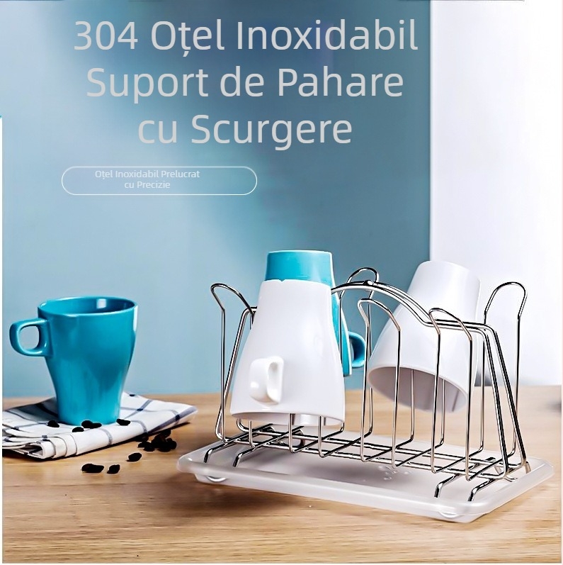 Suport pentru pahare din oțel inoxidabil 304, suport pentru pahare de uz casnic, suport creativ din sticlă, suport pentru pahare de apă, lichidare de stocare