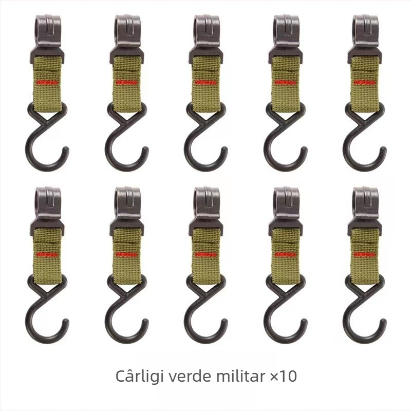 Cort în aer liber Camping aliaj de aluminiu portabil trepied pliabil depozitare raft călătorie uscare raft agățat raft